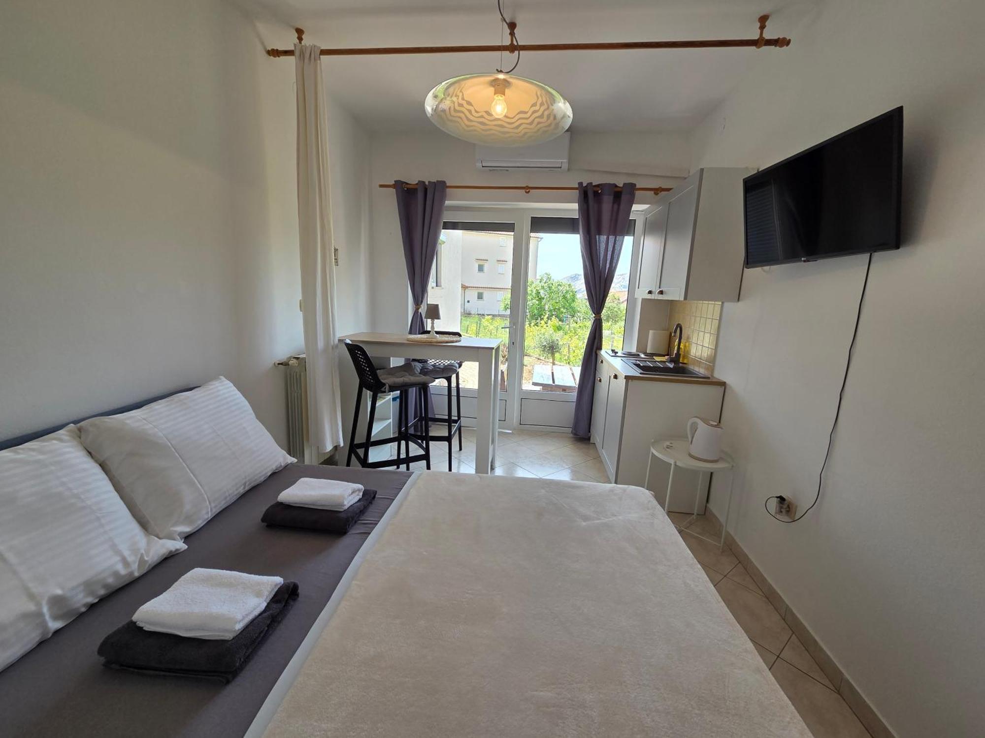 Apartments Leticia I Baška Kültér fotó